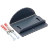 Stoper do bramy regulowany pod zasuwę H-65mm RAL7016