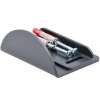 Stoper do bramy regulowany pod zasuwę H-65mm RAL7016