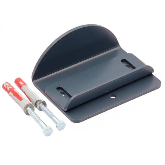 Stoper do bramy regulowany pod zasuwę H-65mm RAL7016