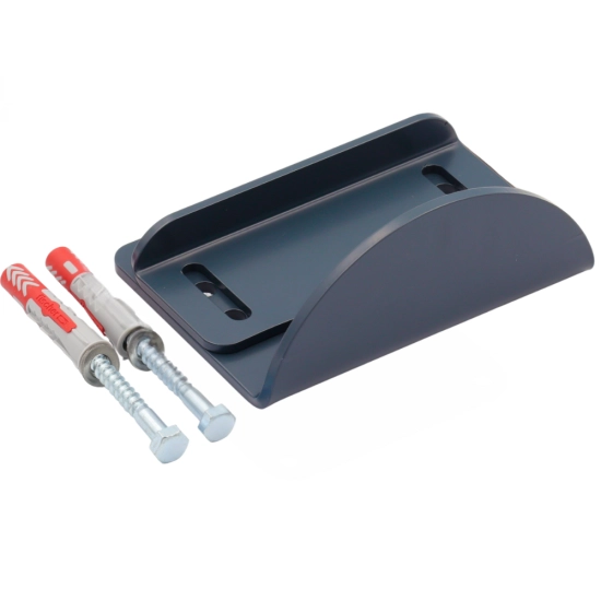 Stoper do bramy regulowany pod zasuwę H-65mm RAL7016