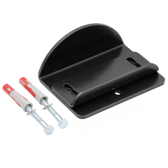 Stoper do bramy regulowany pod zasuwę H-65mm RAL9005