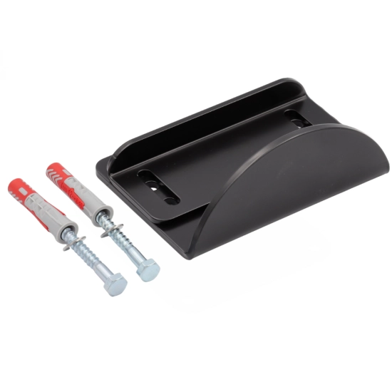 Stoper do bramy regulowany pod zasuwę H-65mm RAL9005