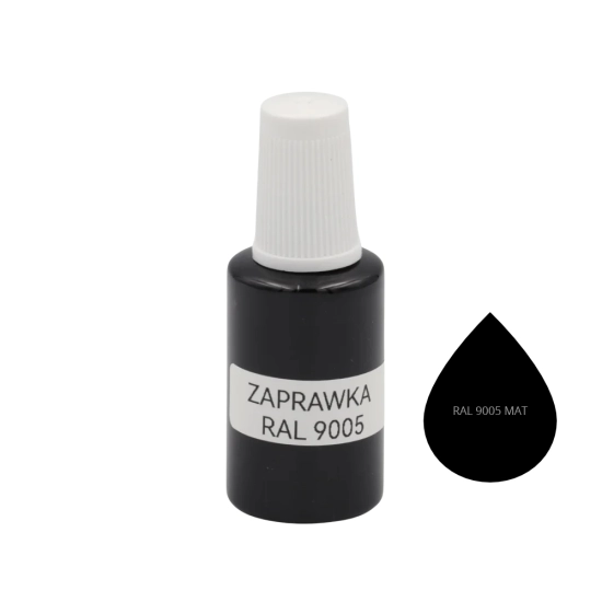 Zaprawka 20ml RAL 9005 półmat